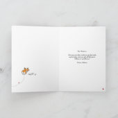 かわいいコーギー・パンバレンタインカード カード (内部)