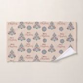 かわいいコージーお洒落スカンジナビア バスタオルセット (ハンドタオル)