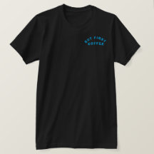 かわいいコーヒーカップのキャラクター コーヒー好きTシャツ