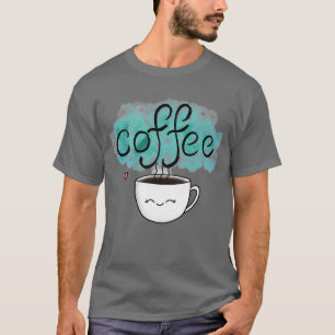 かわいいコーヒーカップ2 Tシャツ