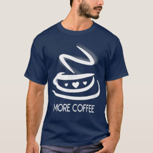 かわいいコーヒーカップ Tシャツ