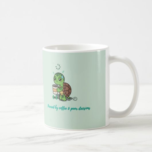かわいいコーヒーカメマグ コーヒーマグカップ (右)