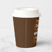 かわいいコーヒーバーパーティーワードアート紙カップ 紙コップ (右)