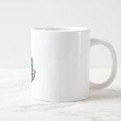 かわいいコーヒーマグのグラスシール ジャンボコーヒーマグカップ (右)