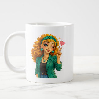 かわいいコーヒーマグカップ - 毎日飲むのにぴったり ジャンボコーヒーマグカップ