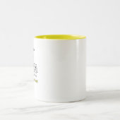 かわいいコーヒーマグ ツートーンマグカップ (中央)