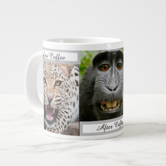 かわいいコーヒー動物 ジャンボコーヒーマグカップ