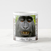 かわいいコーヒー動物 ジャンボコーヒーマグカップ (正面)