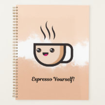 かわいいコーヒー愛好家プランナー