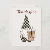 かわいいコーヒー格言追加文字 ポストカード (正面/裏面)