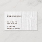 かわいいコーヒー豆ピンクコーヒーロイヤリティカード ロイヤリティカード (裏面)