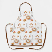 かわいいコーヒー エプロン (正面)