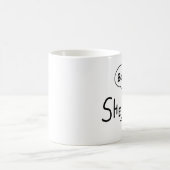 かわいいコーヒー・マグ- Shibuya (彼女ブーイングYa) コーヒーマグカップ (中央)