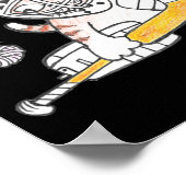 かわいいゴアリー猫遊ホッケー ポスター (角)