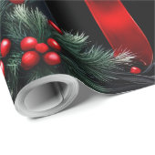 かわいいゴシックのクリスマス小妖精や小人。 ラッピングペーパー (ロールコーナー)