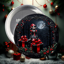 かわいいゴシックのクリスマス小妖精や小人。