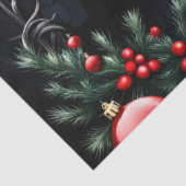 かわいいゴシックのクリスマス小妖精や小人。 薄葉紙 (詳細)