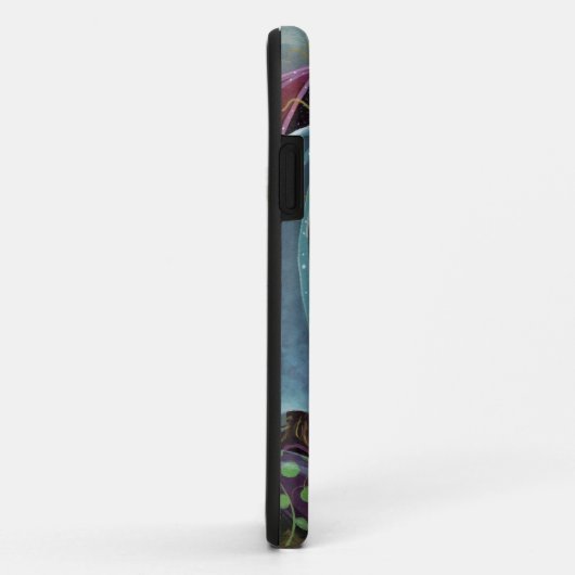 かわいいゴシックの妖精とドラゴンiPhoneケース Case-Mate iPhoneケース (裏面/右)