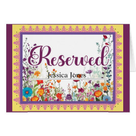 かわいいゴシックガーデンシュガースカル予約カード