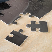 かわいいゴシックガールイントップハット ジグソーパズル (側面)