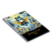 かわいいゴシックガールズキュートゴシックパーソナライズされたチビ（小さくかわいく書いた感じ） ノートブック (右側)