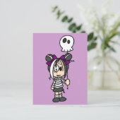 かわいいゴシックガール ポストカード (スタンド正面)