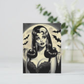 かわいいゴシックガール ポストカード (スタンド正面)