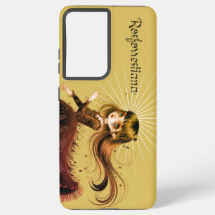 かわいいゴシック様式の女の子の電話ケース SAMSUNG GALAXY S21 ULTRAケース