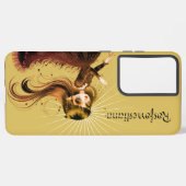 かわいいゴシック様式の女の子の電話ケース SAMSUNG GALAXYケース (左側面)