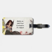 かわいいゴシック様式妖精 ラゲッジタグ (裏面横)