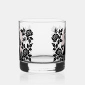 かわいいゴシックEmoキッズキスバレンタインデー ウイスキーグラス (左)