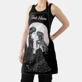 かわいいゴシックEmoキッズキスバレンタインデー エプロン (インサイチュ)