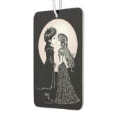 かわいいゴシックEmoキッズキスバレンタインデー カーエアーフレッシュナー (左)