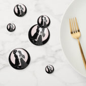 かわいいゴシックEmoキッズキスバレンタインデー コンフェッティ (グループ)