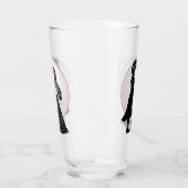 かわいいゴシックEmoキッズキスバレンタインデー タンブラーグラス (左)