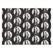 かわいいゴシックEmoキッズキスバレンタインデー テーブルクロス (正面(横))