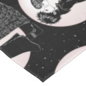 かわいいゴシックEmoキッズキスバレンタインデー テーブルクロス (アングル)