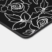 かわいいゴシックEmoキッズキスバレンタインデー デスクマット (コーナー)