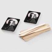 かわいいゴシックEmoキッズキスバレンタインデー ハンドファン (組立なし)