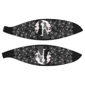 かわいいゴシックEmoキッズキスバレンタインデー バスケットボール (パネル)