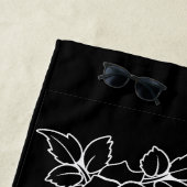 かわいいゴシックEmoキッズキスバレンタインデー ビーチタオル (インサイチュ)