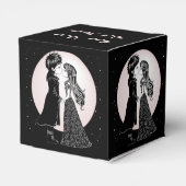 かわいいゴシックEmoキッズキスバレンタインデー フェイバーボックス (裏面サイド)