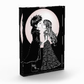 かわいいゴシックEmoキッズキスバレンタインデー フォトブロック (左)