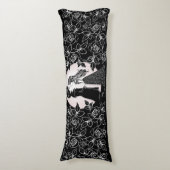 かわいいゴシックEmoキッズキスバレンタインデー ボディピロー (正面縦)