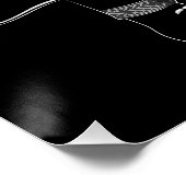 かわいいゴシックEmoキッズキスバレンタインデー ポスター (コーナー)