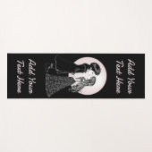 かわいいゴシックEmoキッズキスバレンタインデー ヨガマット (正面(横))