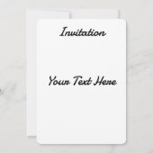 かわいいゴシックEmoキッズキスバレンタインデー 招待状 (裏面)