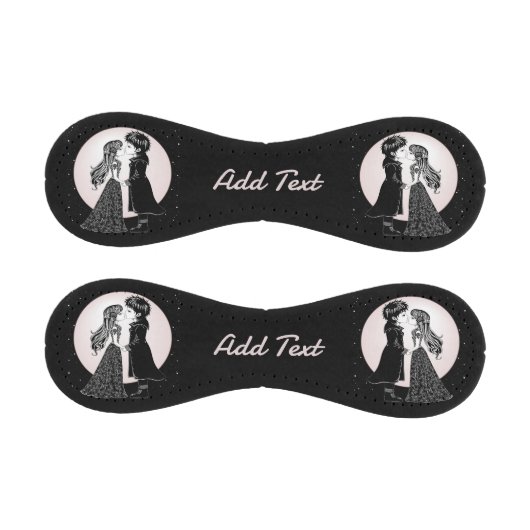 かわいいゴシックEmoキッズキスバレンタインデー 野球ボール (パネル)