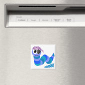 かわいいゴッキンズの海賊毛虫 マグネット (インサイチュ (食洗機))