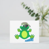 かわいいゴッキンズ海賊フロギー ポストカード (スタンド正面)